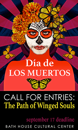 Learn more about The Path of Winged Souls exhibit from the Bath House Cultural Center!