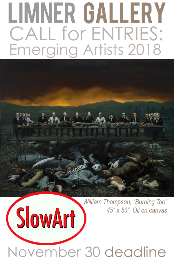 Learn more about the Emerging Artists 2018 Exhibit from SlowArt Productions and the Limner Gallery!