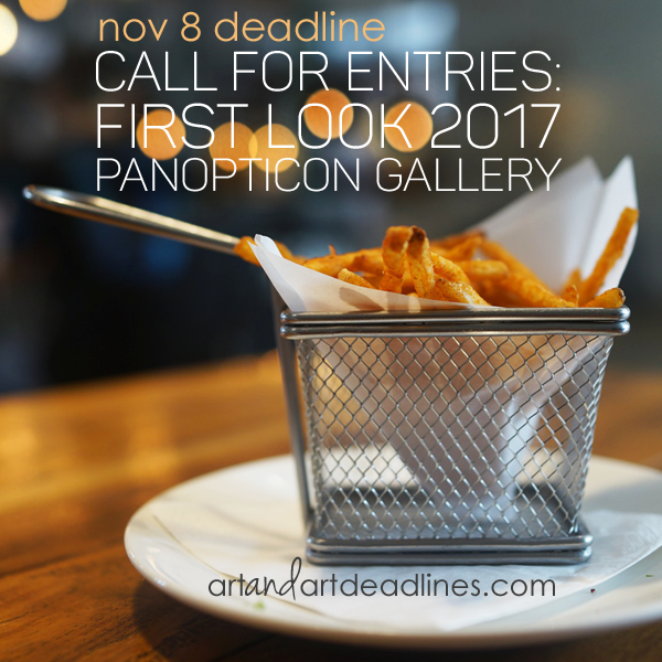 Learn more about the First Look 2017 Call from Panopticon Gallery! 