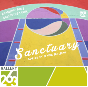Learn more about the Sanctuary exhibit from Gallery 263 in Cambridge, MA!