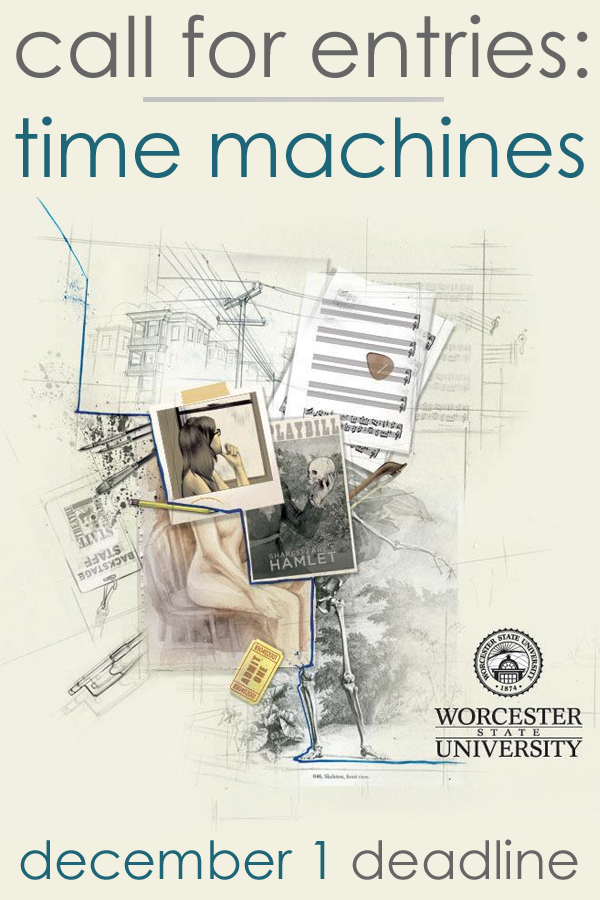 Learn more about the Time Machines Exhibit from the Mary Cosgrove Dolphin Gallery at the Worcester State University!