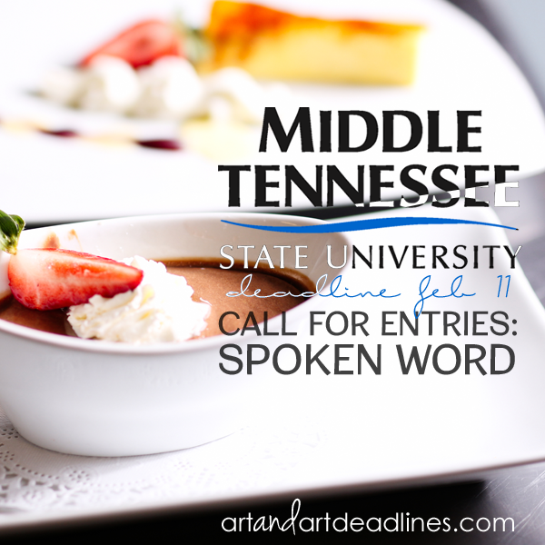 Learn more about the Spoken Word Call from Middle Tennessee State University!