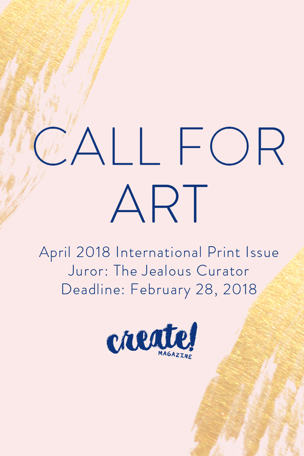 Learn more about the April 2018 International Issue from Create Magazine!