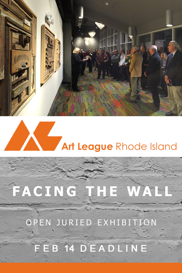 Learn more about the Facing the Wall exhibit from Art League Rhode Island!