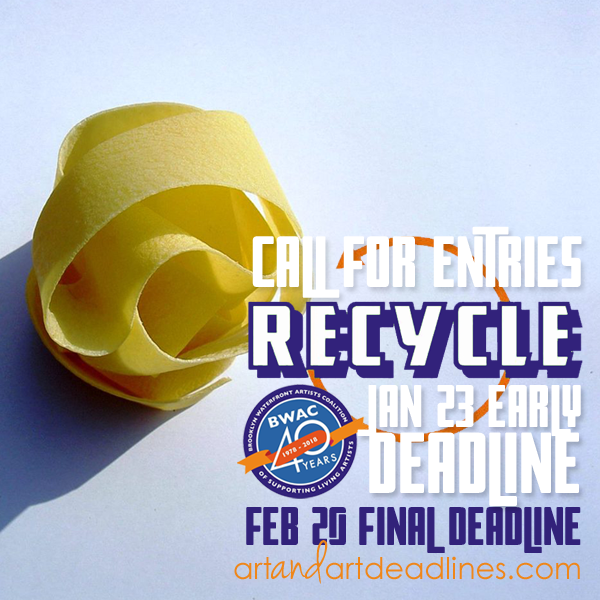 Learn more about the Recycle 2018 exhibit from BWAC.org!