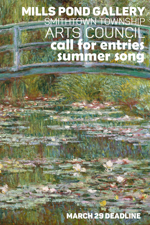 Learn more about the Summer Song exhibit from Smithtown Township Arts Council at Mills Pond Gallery!