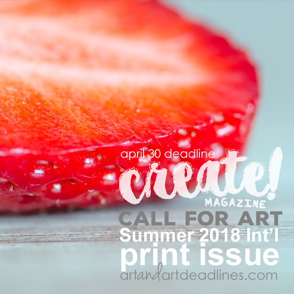 Learn more about the 2018 Summer Print Issue from Create Magazine!