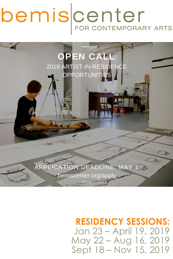 Learn more from Bemis Center for Contemporary Arts!