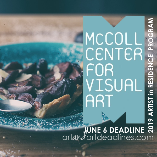 Learn more about the 2019 Winter Spring Artist in Residence program from the McColl Center!