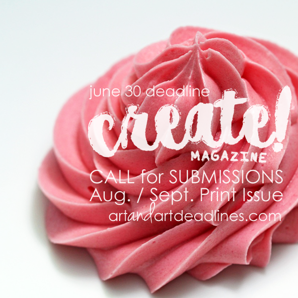 Learn more about the Aug Sept Print Issue from Create Magazine!