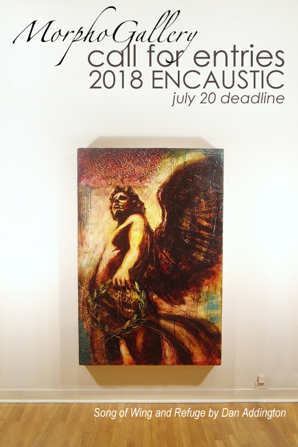 Learn more about the 2018 Encaustic Exhibit from the Morpho Gallery!