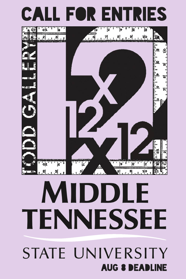 Learn more about the 12 Cubed exhbit from the MTSU Todd Art Gallery!