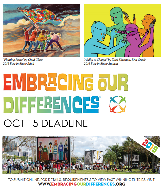Learn more about the Embracing our Differences 2019 exhibit!