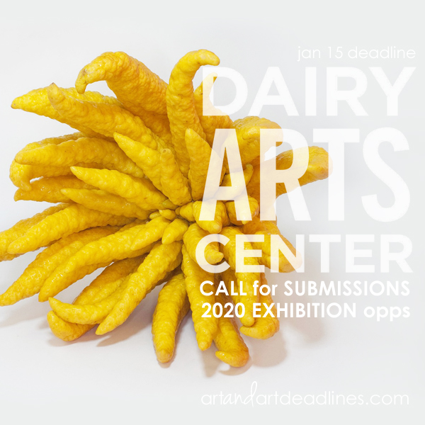 Learn more about 2020 Exhibition opportunities from the Dairy Arts Center!
