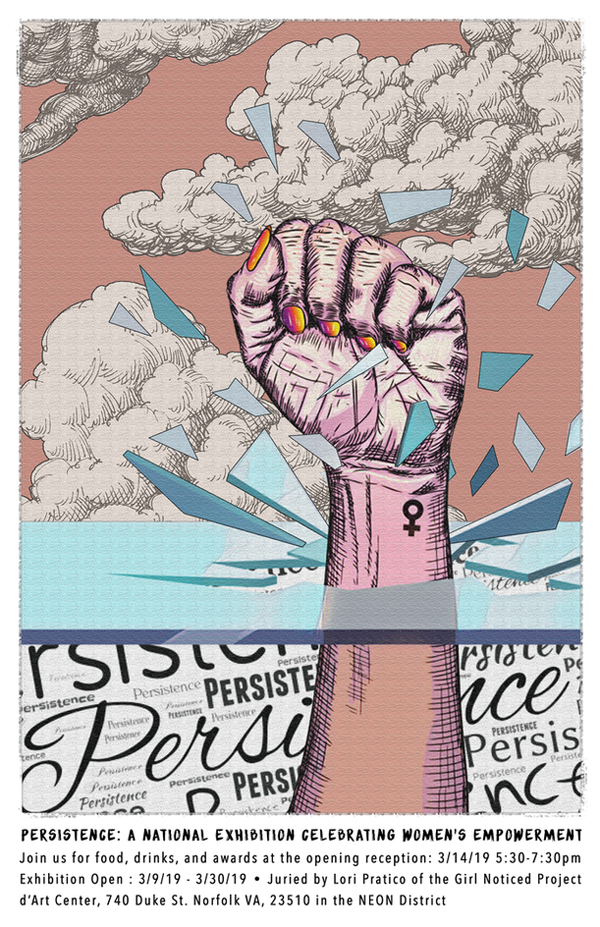 Learn more about Persistence A National Exhibition Celebrating Women’s Empowerment from the d’Art Center of Norfolk, VA!