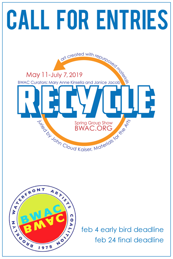 Learn more about the Recycle 2019 exhibit at BWAC!