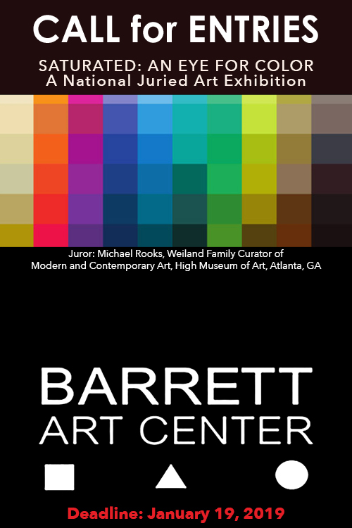 Learn more about the Saturated: An Eye for Color exhibit from the Barrett Art Center!