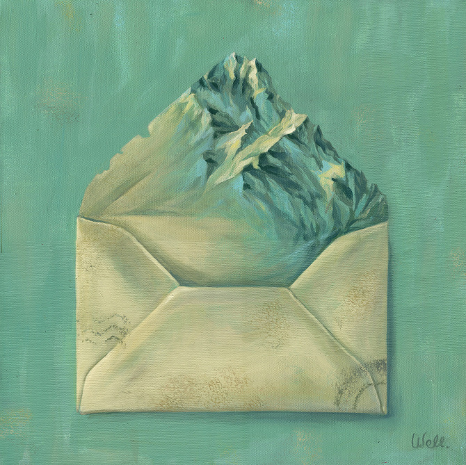 The Envelope by AAAD Artist of the Day Alice Wellington!