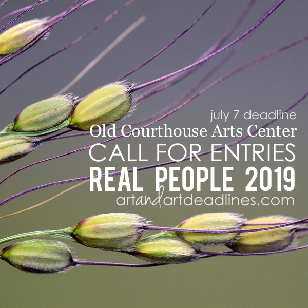 Learn more about the Real People 2019 Call from the Old Courthouse Arts Center!