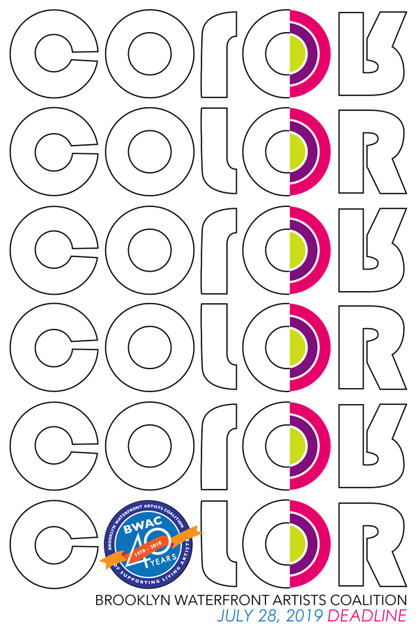 Learn more about the Color Exhibit from BWAC - Brooklyn Waterfront Artists Coalition!