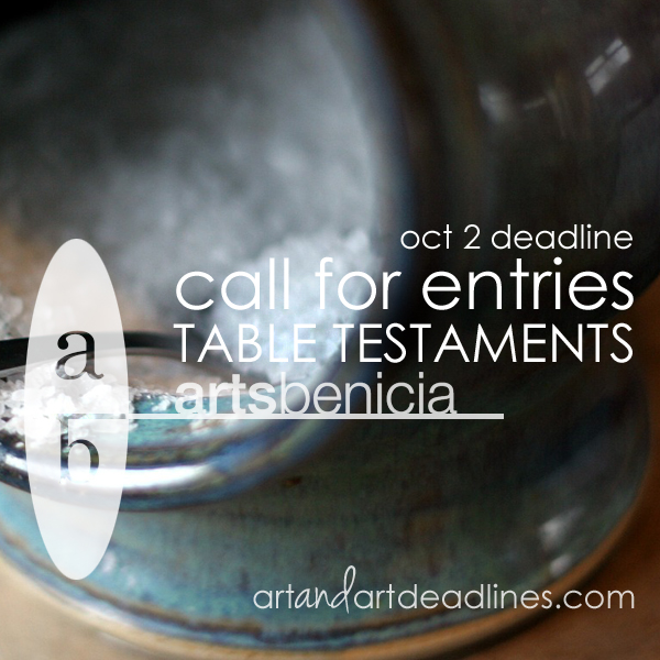 Learn more about the Table Testaments exhibits from the Arts Benicia Gallery! 